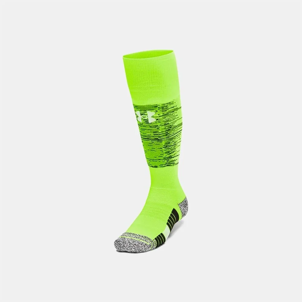 Under Armour UA Magnetico Pocket OTC Soccer Socks Mens 7-8.5 W 6-10 Volt